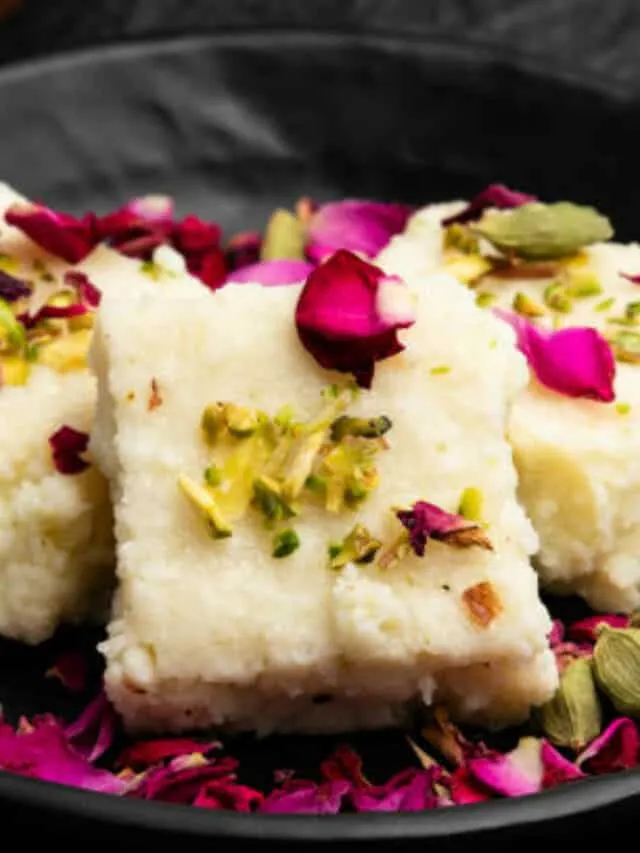 Kesar Kaju Pista Samak Barfi